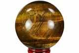 Polished Tiger's Eye Sphere #109998-1